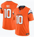 Nike Adult Jersey Adult Bo Nix Denver Broncos Nike Orange FUSE Stitched Jersey-Men's
