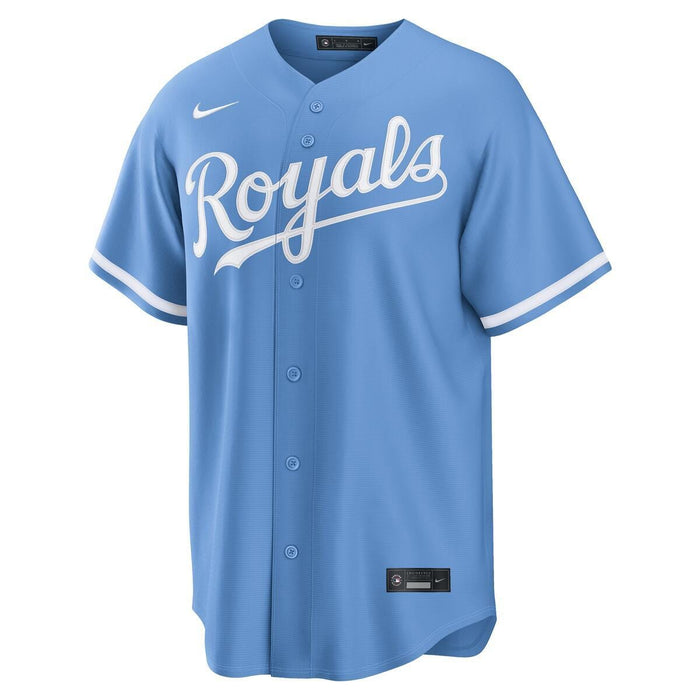 Nike Adult Jersey Adult Bobby Witt Jr. Nike Light Blue Alternate Replica Player Jersey - Men's