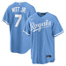 Nike Adult Jersey Adult Bobby Witt Jr. Nike Light Blue Alternate Replica Player Jersey - Men's