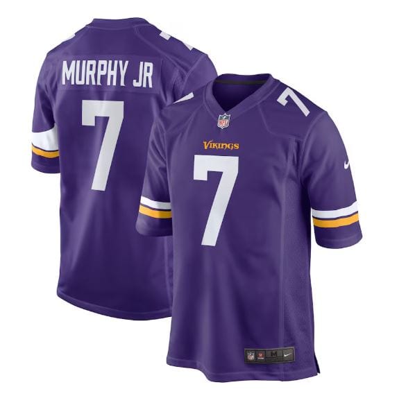 Adult Byron Murphy Jr. Minnesota Vikings Nike Purple Game Jersey - Men's