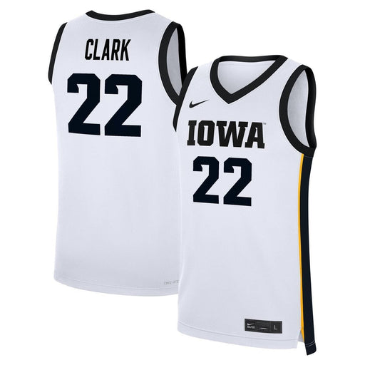 Nike Adult Jersey Adult Caitlin Clark Iowa Hawkeyes Nike White Replica Jersey - Unisex