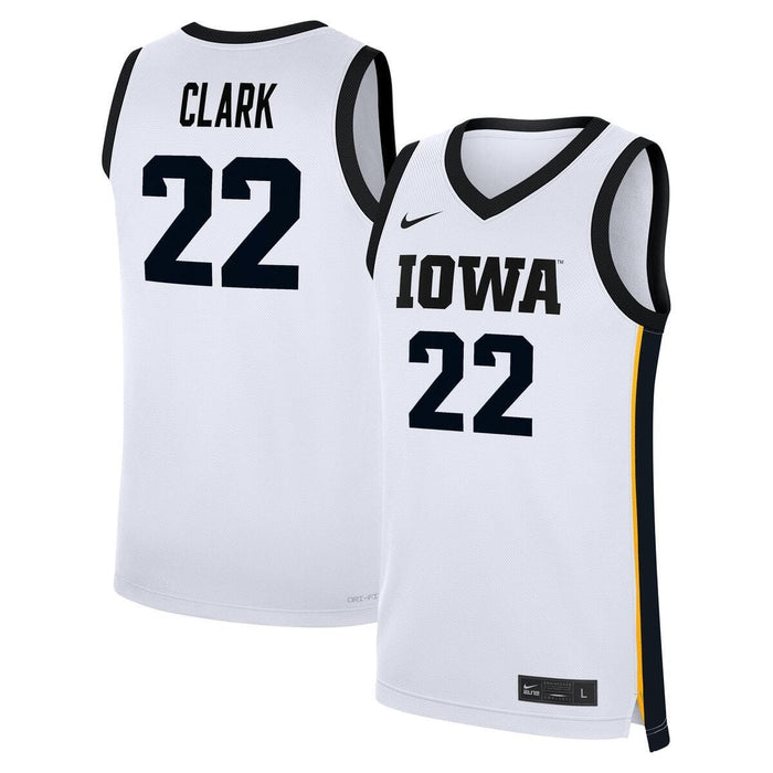 Nike Adult Jersey Adult Caitlin Clark Iowa Hawkeyes Nike White Replica Jersey - Unisex