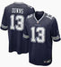 Nike Adult Jersey Adult Caleb Downs Dallas Cowboys Nike Navy Game Jersey - Men's