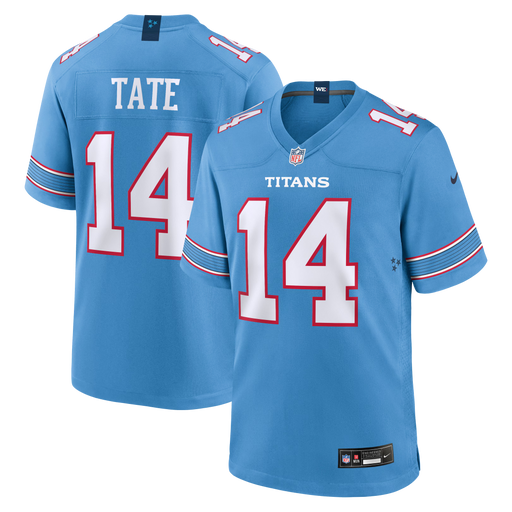 Nike Adult Jersey Adult Carnell Tate Tennessee Titans NFL Nike Navy Game Jersey - Men's