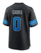 Adult Jahmyr Gibbs Detroit Lions Nike Black Alternate Game Jersey - Men's