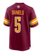 Adult Jayden Daniels Washington Commanders Nike Burgundy Game Jersey - Men's