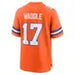 Nike Adult Jersey Adult Jaylen Waddle Denver Broncos Nike Orange Game Jersey