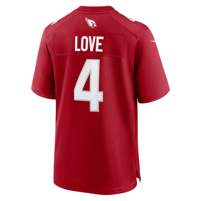 Nike Adult Jersey Adult Jeremiyah Love Arizona Cardinals Nike Red Game Jersey - Men's