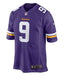 Adult JJ McCarthy Minnesota Vikings Nike Purple Game Jersey - Men's