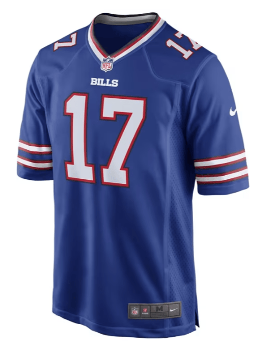 Nike Adult Jersey Adult Josh Allen Buffalo Bills Nike Blue Game Jersey - Men's