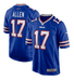 Nike Adult Jersey Adult Josh Allen Buffalo Bills Nike Blue Game Jersey - Men's