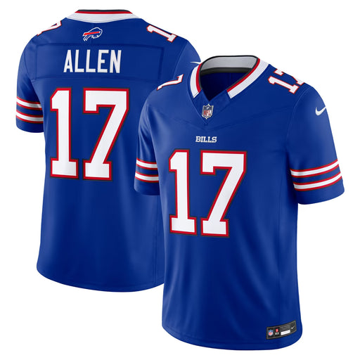Nike Adult Jersey Adult Josh Allen Buffalo Bills Nike Blue Vapor F.U.S.E. Limited Stitched Jersey - Men's