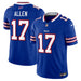 Nike Adult Jersey Adult Josh Allen Buffalo Bills Nike Blue Vapor F.U.S.E. Limited Stitched Jersey - Men's