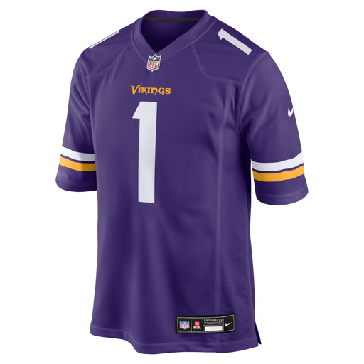 Nike Adult Jersey Adult Kyler Murray Minnesota Vikings Nike Purple Game Jersey - Men's