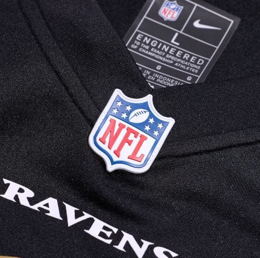 Adult Lamar Jackson Baltimore Ravens Nike Black Game Jersey - Men's