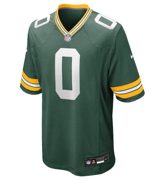Nike Adult Jersey Adult Matthew Golden Green Bay Packers Nike Green Game Jersey - Men's