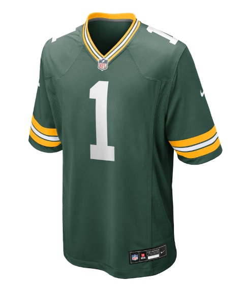 Adult Micah Parsons Green Bay Packers Nike Green Game Jersey - Men's