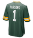 Adult Micah Parsons Green Bay Packers Nike Green Game Jersey - Men's