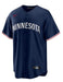 Adult Minnesota Twins Nike Navy Alternate Limited Blank Jersey - Men's