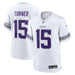 Nike Adult Jersey Adult Minnesota Vikings Dallas Turner Nike Winter Warrior Game Jersey-Men's