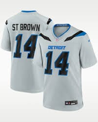 Nike Adult Jersey Adult Nike NFL Amon-Ra St Brown Detroit Lions Rivalries Jersey-Men's