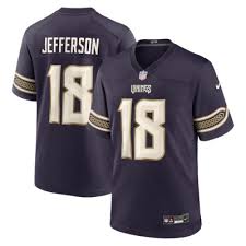 Nike Adult Jersey Adult Nike NFL Justin Jefferson Minnesota Vikings Rivalries Jersey 2026-Men's