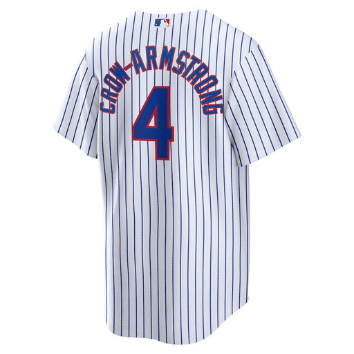 Nike Adult Jersey Adult Pete Crow-Armstrong Chicago Cubs Nike White Replica Player Jersey - Men's
