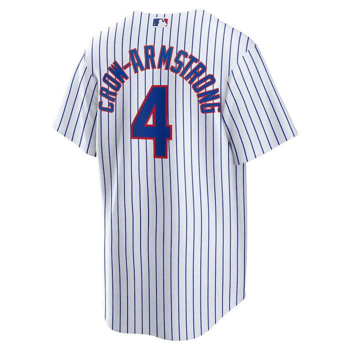 Nike Adult Jersey Adult Pete Crow-Armstrong Chicago Cubs Nike White Replica Player Jersey - Men's