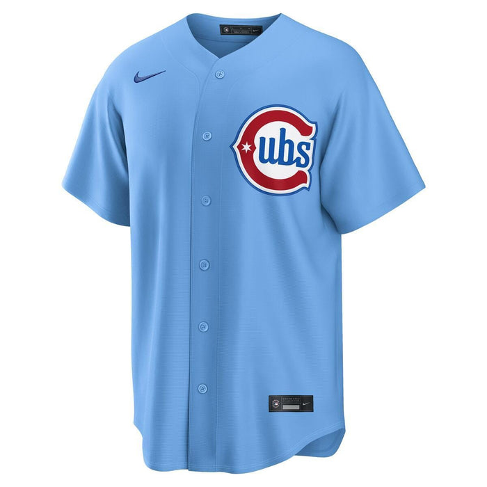 Nike Adult Jersey Adult Pete Crow-Armstrong Nike Light Blue Alternate 2 Replica Player Jersey - Men's