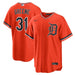 Nike Adult Jersey Adult Riley Greene Detroit Tigers Nike Orange Alternate 2 Replica Player Jersey - Men's