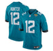Adult Travis Hunter Jacksonville Jaguars Nike Teal Game Jersey - Men's