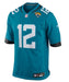 Adult Travis Hunter Jacksonville Jaguars Nike Teal Game Jersey - Men's