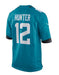 Adult Travis Hunter Jacksonville Jaguars Nike Teal Game Jersey - Men's