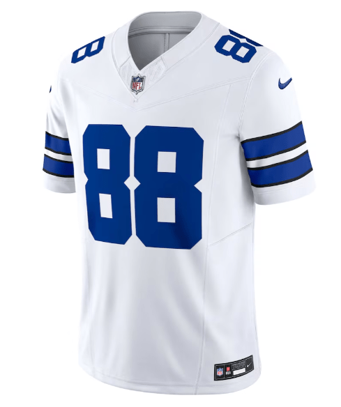 Nike Adult Jersey CeeDee Lamb Dallas Cowboys Nike White Vapor F.U.S.E. Limited Jersey - Men's