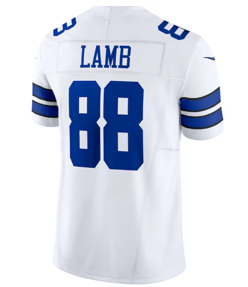 Nike Adult Jersey CeeDee Lamb Dallas Cowboys Nike White Vapor F.U.S.E. Limited Jersey - Men's