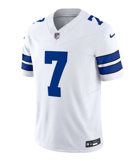 Trevon Diggs Dallas Cowboys Nike White Vapor F.U.S.E. Limited Jersey, XL / White