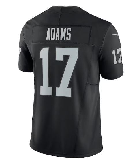 Davante Adams Las Vegas Raiders Nike Black Vapor F.U.S.E. Limited Jersey