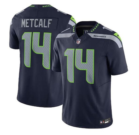 Seattle Seahawks Throwback Custom Jersey – All Stitched