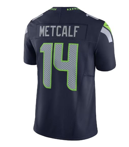 DK Metcalf Seattle Seahawks Nike Navy Vapor F.U.S.E. Limited Jersey