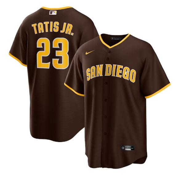 San Diego Padres Nike Home Authentic Custom Jersey - White