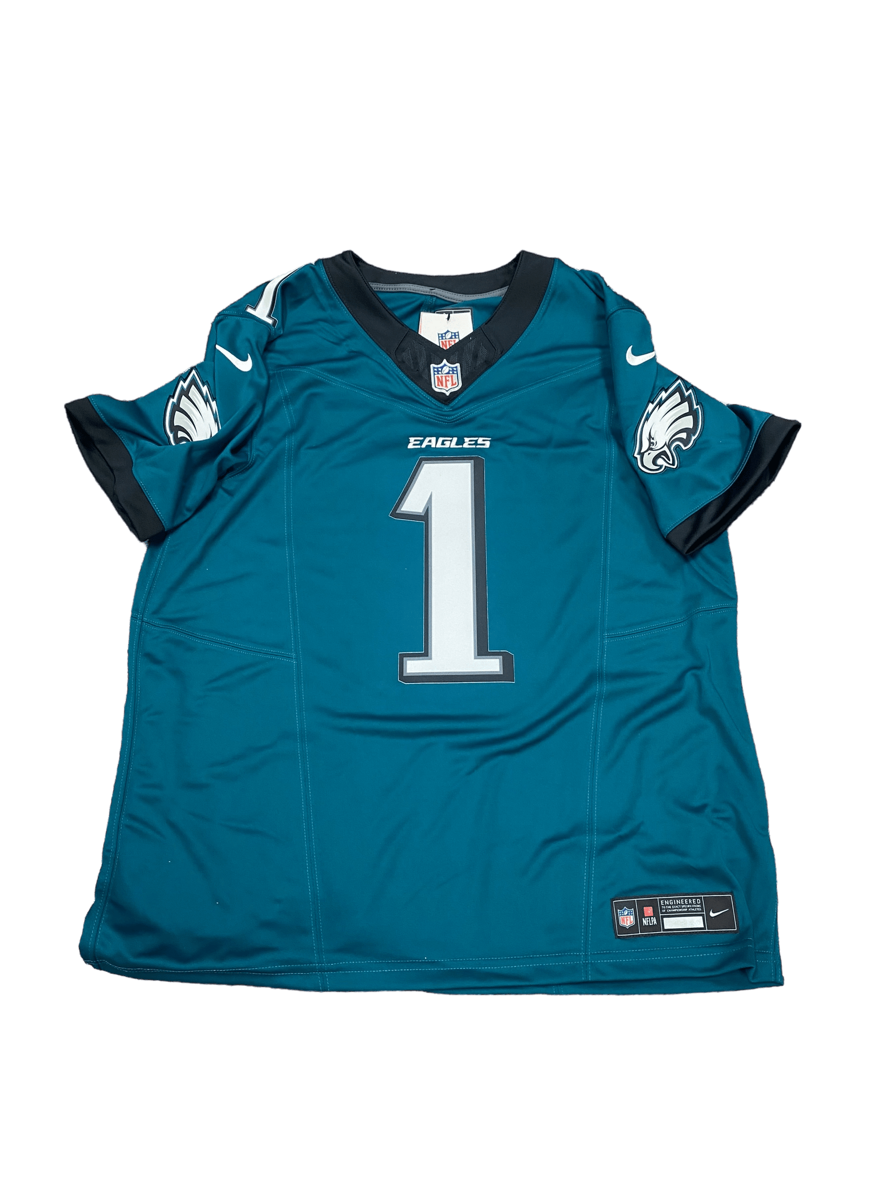 Jalen Hurts Philadelphia Eagles Nike 2024 Midnight Green Vapor F.U.S.E ...