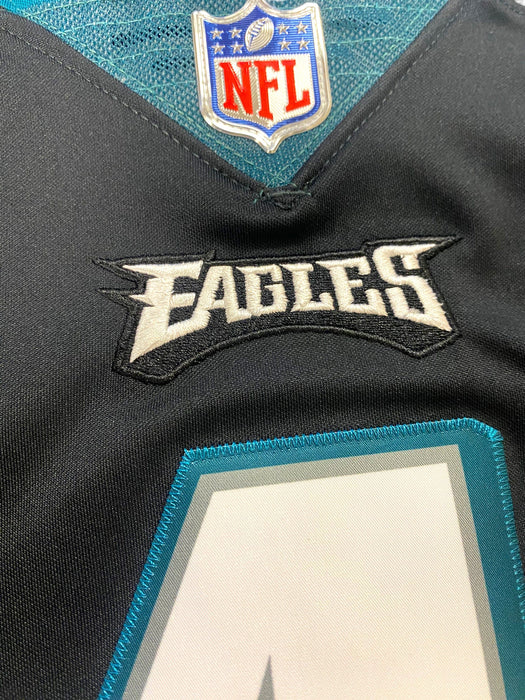 Nike Philadelphia Eagles Customized Black Alternate Stitched Vapor Untouchable Limited Women's NFL Jersey