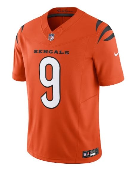 Joe Burrow Cincinnati Bengals Men's Nike Dri-Fit NFL Limited Football Jersey - Orange, XL