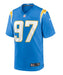 Nike Adult Jersey Joey Bosa Los Angeles Chargers Nike Light Blue Game Jersey - Men's