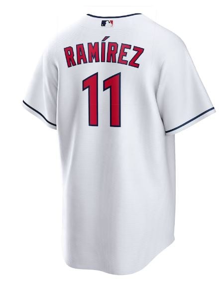 Nike MLB Cleveland Guardians (Jose Ramirez) Men's Replica Baseball Jersey - White XL