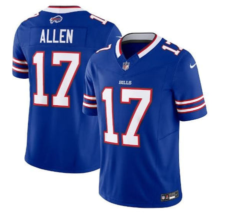 Josh Allen Jersey  Buffalo Bills NFL Nike Blue Vapor Limited