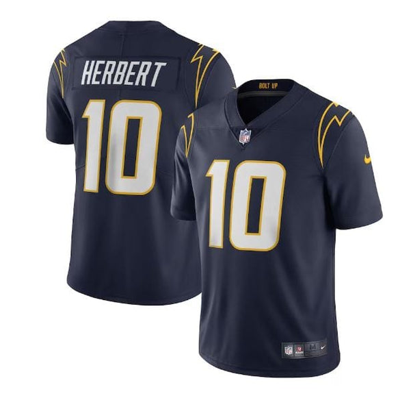 Men's Nike Justin Herbert Navy Los Angeles Chargers Alternate Game Jersey