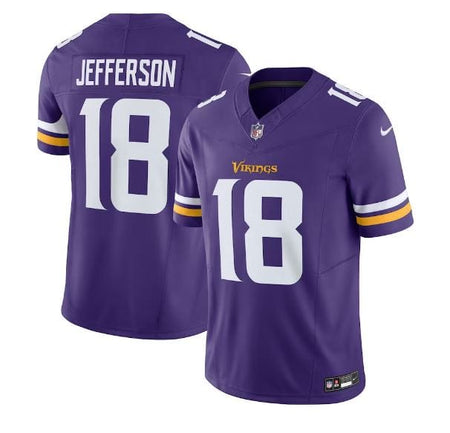 Justin Jefferson Minnesota Vikings Nike Youth Game Jersey - Purple