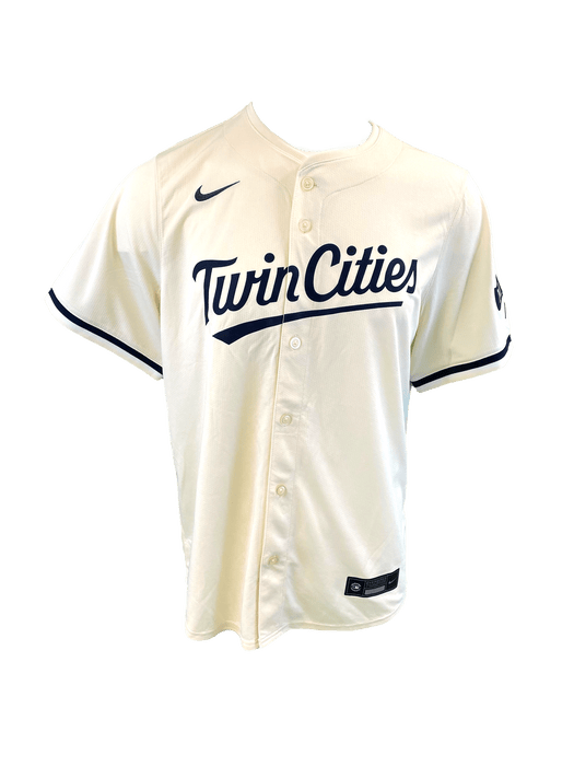 Nike Adult Jersey Men's Brooks Lee Minnesota Twins Nike Cream Alternate Limited Player Jersey