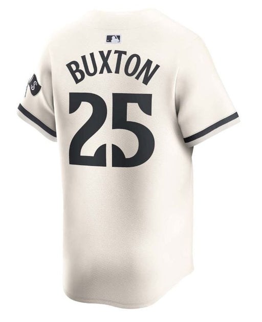 Men's Byron Buxton Minnesota Twins Nike Cream Alternate Limited Player Jersey